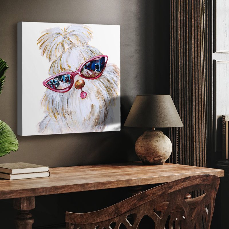 Shi Tzu Shades - galerie Cavas sur mesure, H 18 po x l 12 po