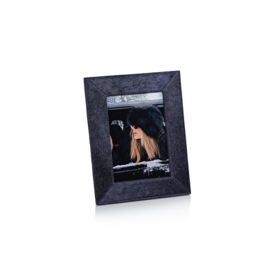Rutbeek Hair-On-Hide Leather Photo Frame