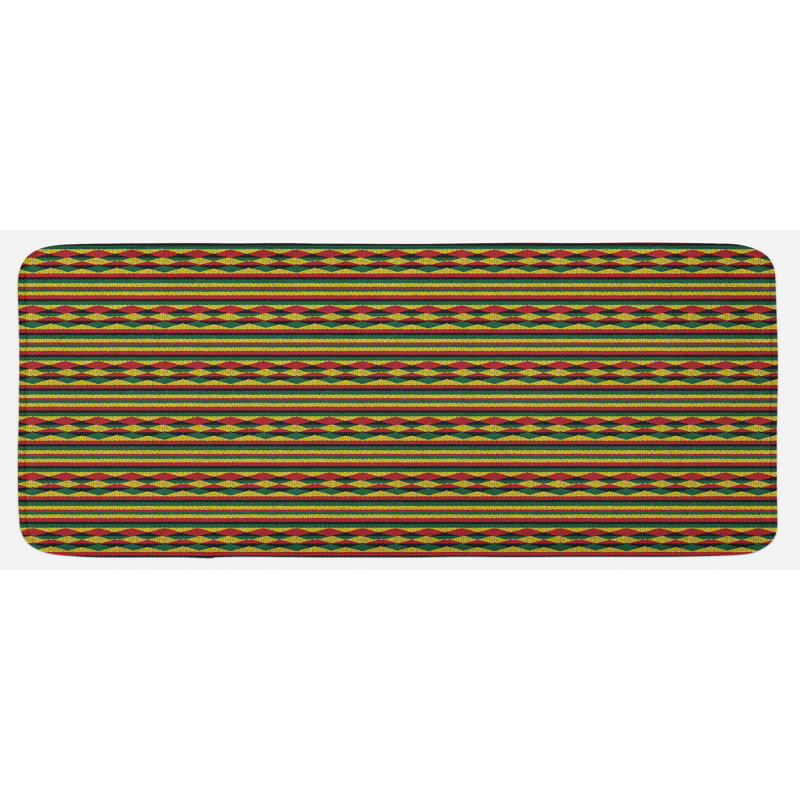 Tapis de cuisine Kente
