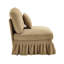 Canapé sans accoudoirs en chenille avec 1 coussin-1244255111