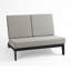 Causeuse d'extérieur avec coussins 43,9 po Polett-754697269-754622023