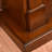 Brown Solid Wood Electric Fireplace-1793320172