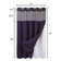 Ramjani Shower Curtain with Liner Included