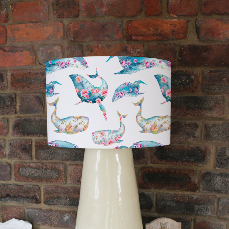 Drum Cotton Lamp Shade ( Uno ), 25cm H x 40cm W x 40cm D