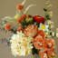 Ornements de fleurs simulées