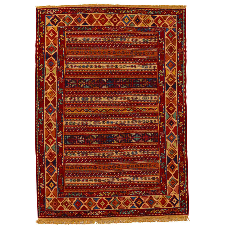 Tapis turc traditionnel anatolien 4 x 5