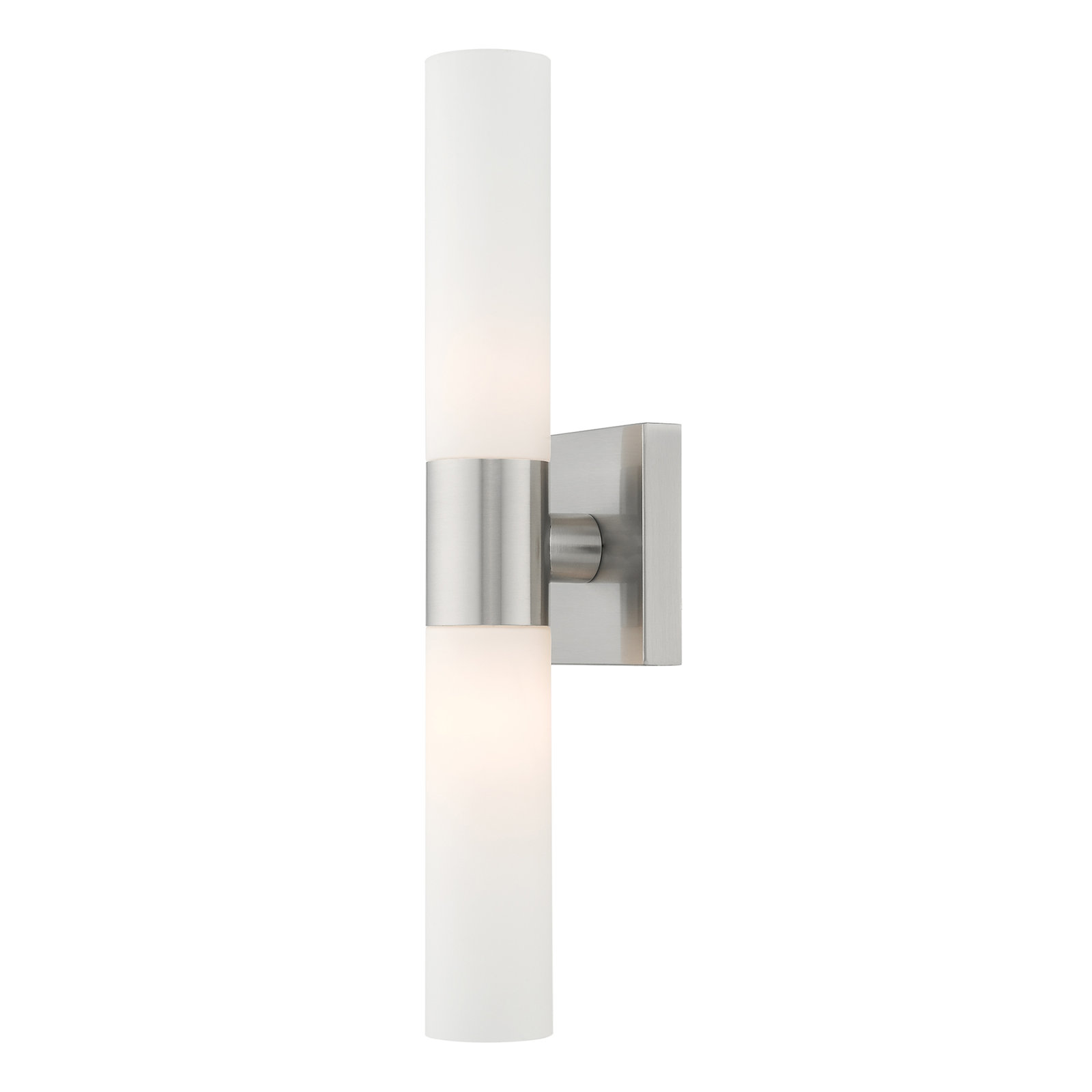 Cailum 2-Light Dimmable Vanity Light, Brushed Nickel