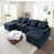 Blue Polyester Blend selected