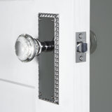 Nostalgic Warehouse Neoclassical Plate Single Dummy with Crystal Neoclassical Knob