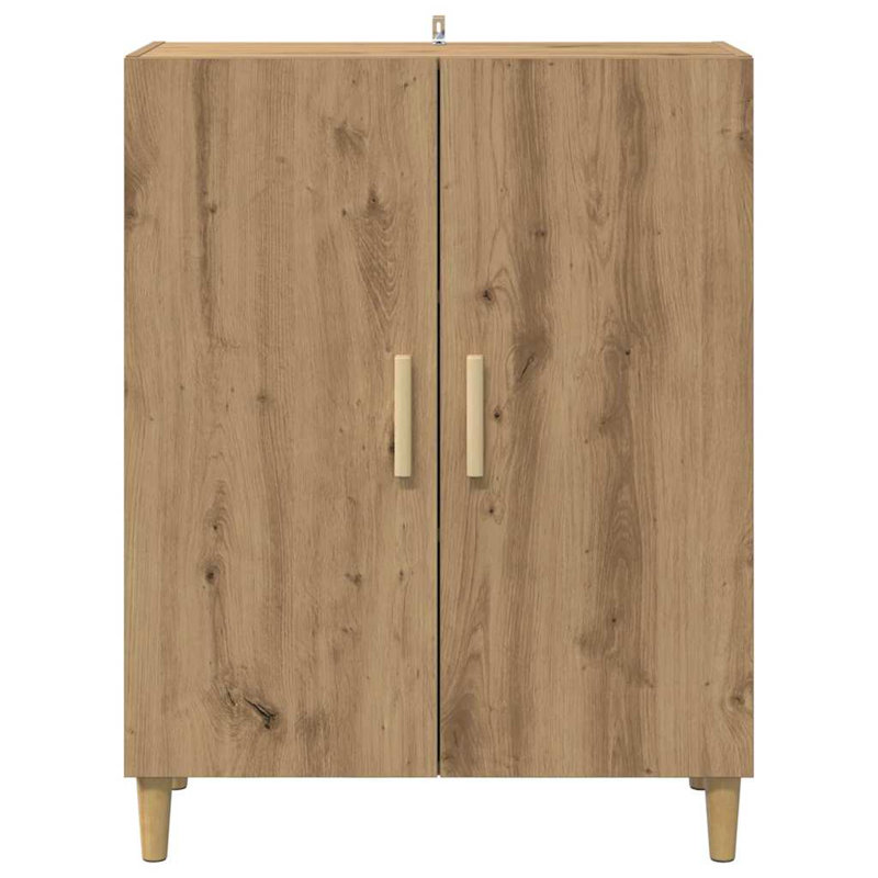  Sideboard Artisan Oak 70 X 34 X 90 Cm Engineered Wood, Artisan Oak