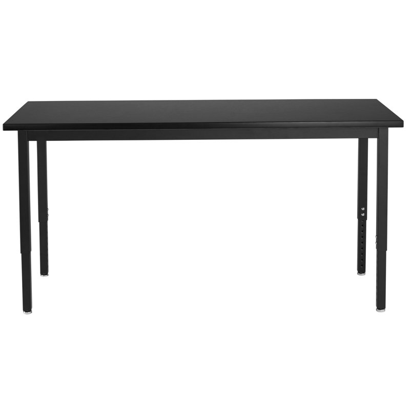Table scientifique en acier à hauteur fixe NPS®, H 30 po x L 48 po x l 24 po, Phénolique