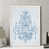 Cadre de toile blanc