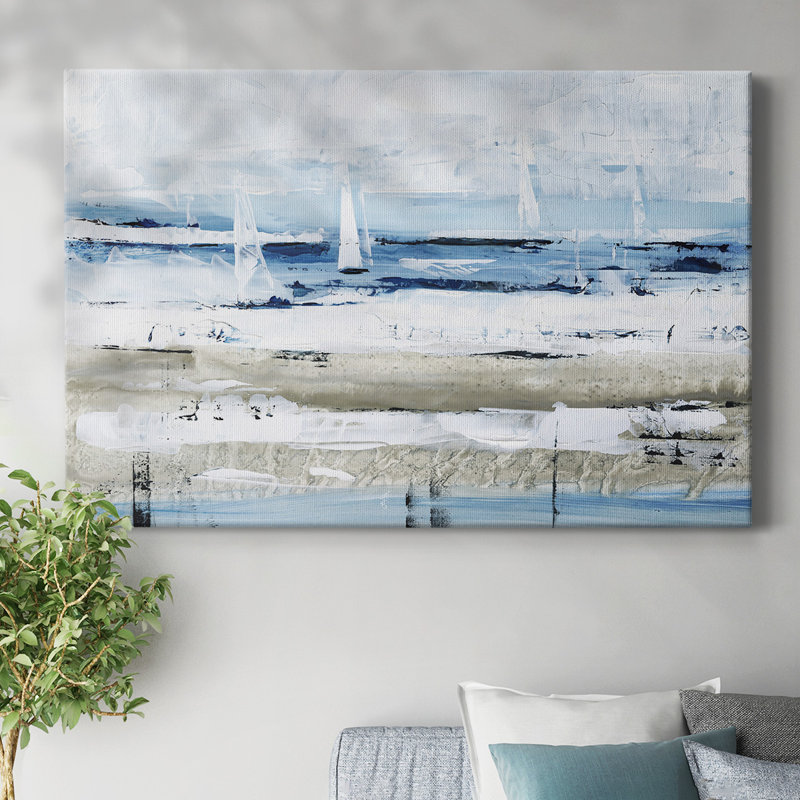 Toile tendue I-Gallery Sea Gaze, H 8 po x l 12 po