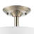 13" Fabric Semi Flush Mount-91406425