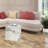 Marble Style Cube End Table
