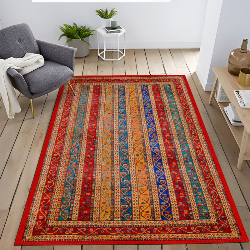 Tapis intérieur / extérieur Klajus, Tapis de couloir 3 pi 4 po x 8 pi 3 po