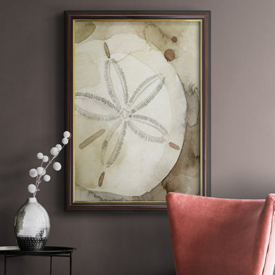 Dry Sand Dollar I " Dry Sand Dollar I " Painting Print