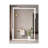 Larocco Flat Wall Mirror