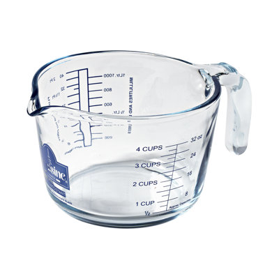Tasse à mesurer en verre O Cuisine avec marques transparentes