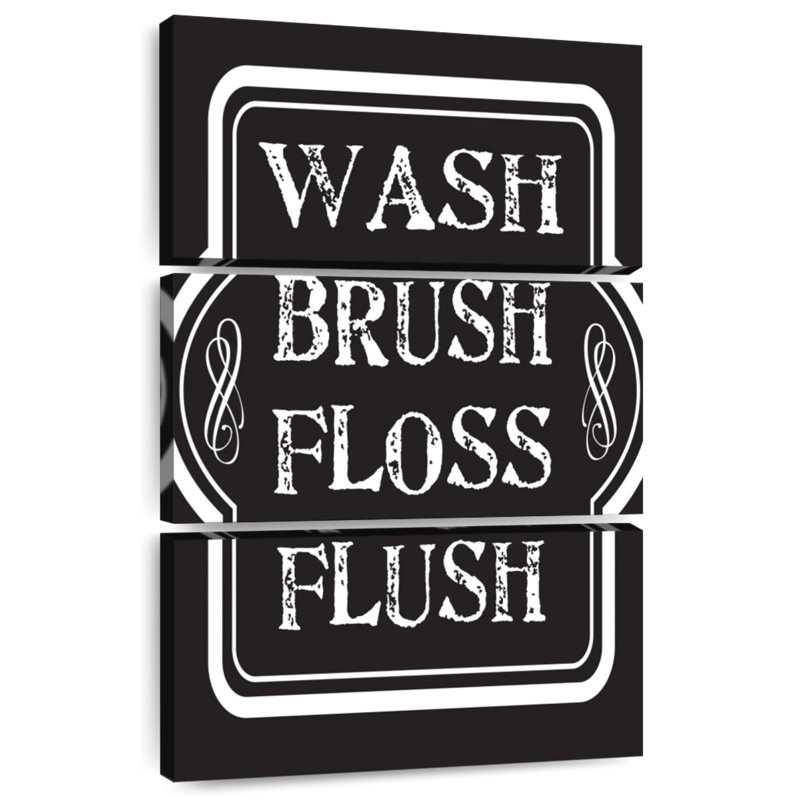 Tergel Wash Brush Floss Flush, 57" H x 36" W