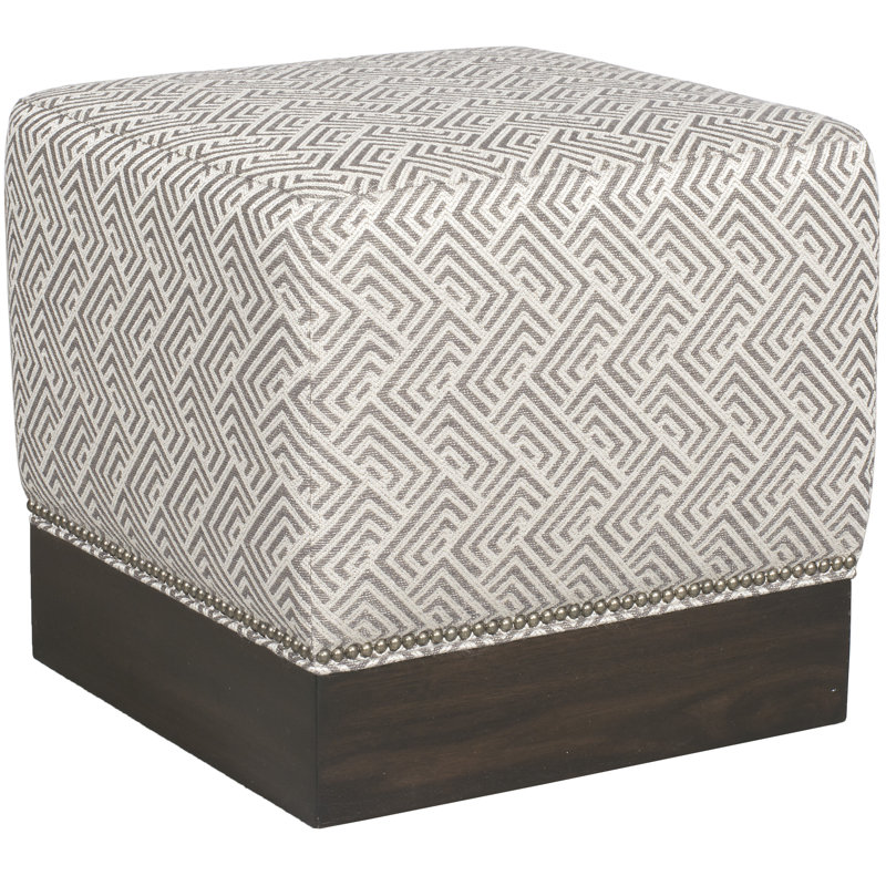 Mulligan By Michael Weiss Square Ottoman, Worthy Snow, Casa Blanca, Yes