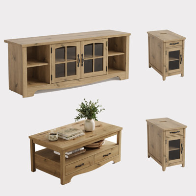 Bellevue 4-Piece Living Room Table Sets