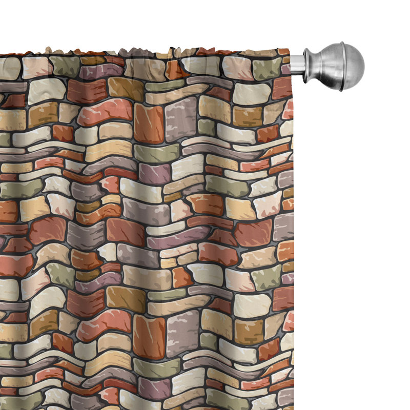 Semi-Sheer Rod Pocket Sliding Panel, 28" x 84"