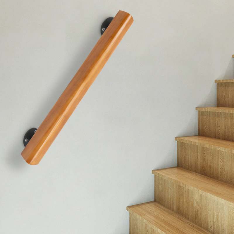 Rampes d'escalier en bois antidérapantes, L 23,62 po x H 2,4 po x P 1,97 po