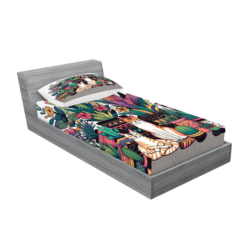 Microfiber Sheet Set, Twin