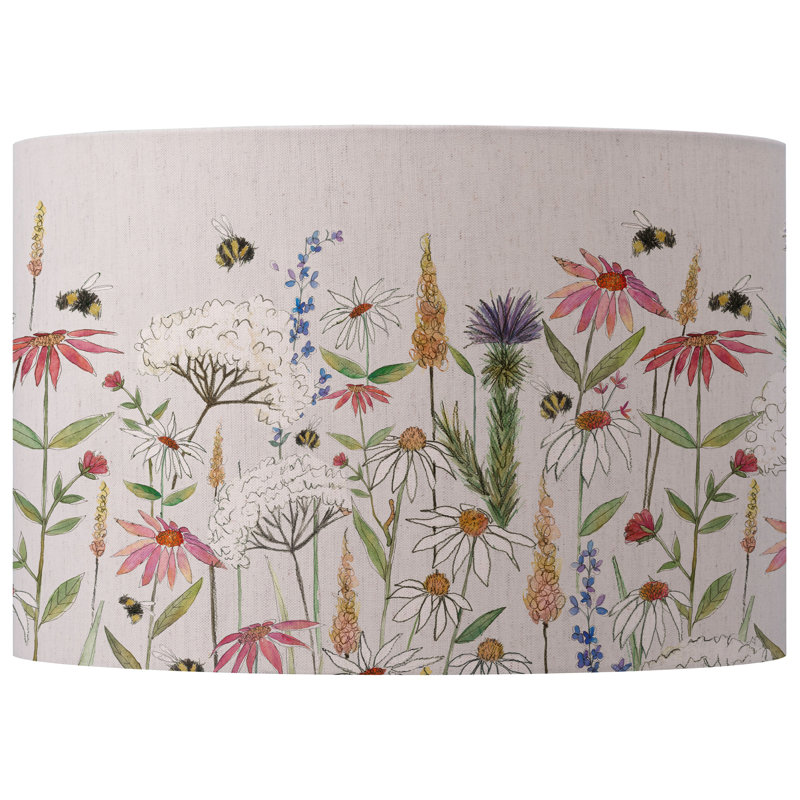 Hermione Cotton, Multicoloured Beige, 21cm H x 30cm W x 30cm D