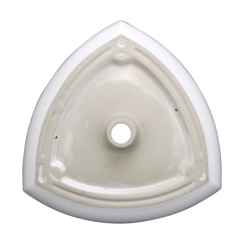 Lavabo de salle de bain pour bateau spécial en porcelaine vitreuse