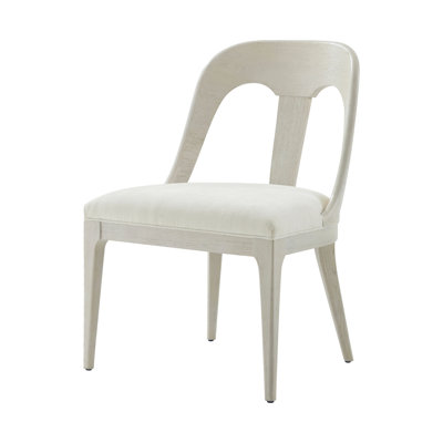 Essence 19'' H Upholstered Oak Side Chair