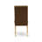 3 Piece Dining Set Contains a Rectangle Dining Table with Dropleaf and 2 Dark Coffee Upholstered Chairs, Table Color: Oak-159930916-159930917-159930922