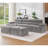 Boneless 134" W Modular U-Shaped Compression Sectional Sofa-278847347