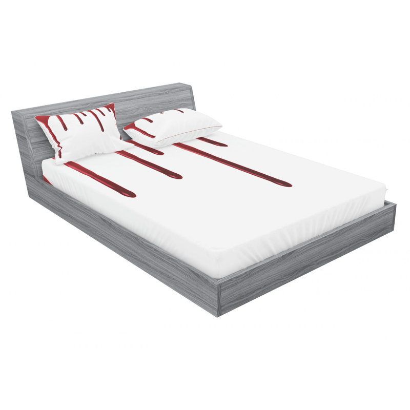 Microfiber Sheet Set, Queen Sheet Set + Fitted Sheet + 2 Pillowcases