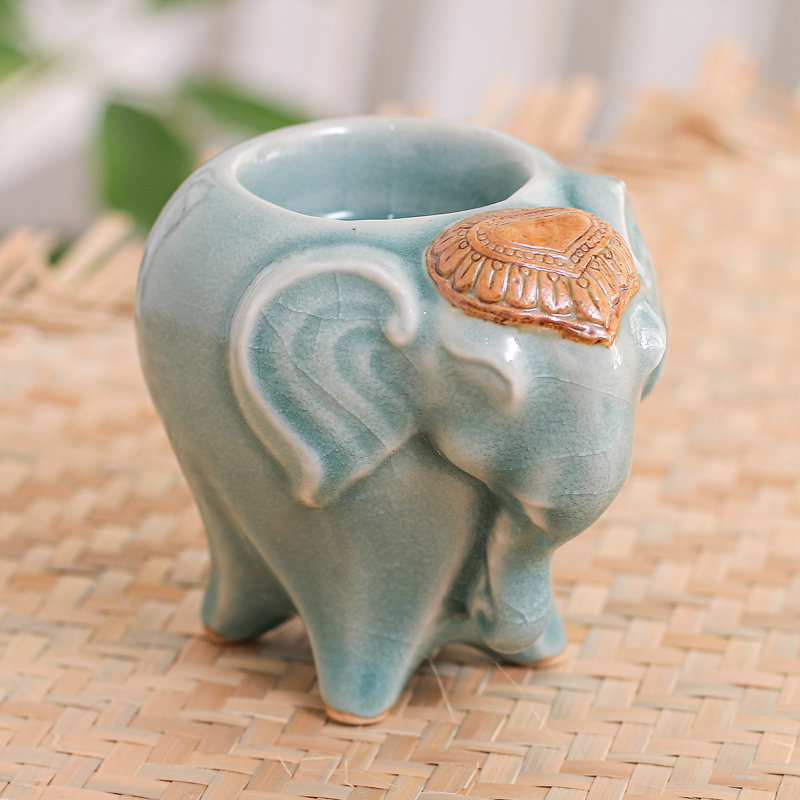 3.3'' H Concrete / Cement Tealight Holder