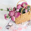 Arrangement floral de longues branches artificielles-761718676