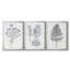 «Indigo Botany Study VI», ensemble de 3 reproductions d'art encadrées-1958800884-1958800883