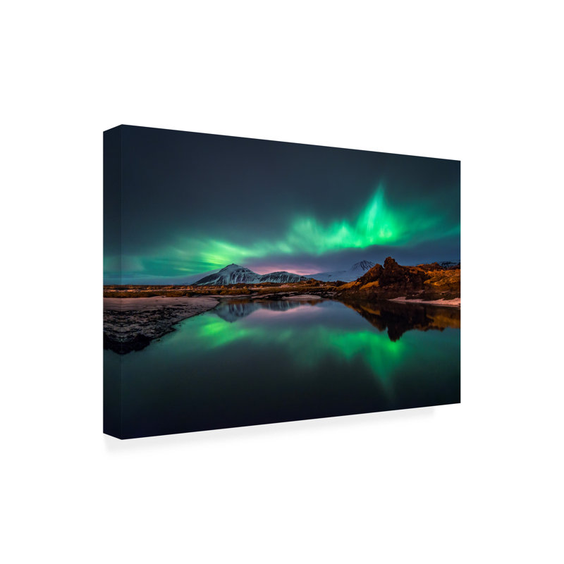 Art sur toile «ologa Aurora », H 22 po x l 32 po