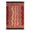 Rug & Kilim’S Tribal Rug In Red With Primitivist Geometric Patterns