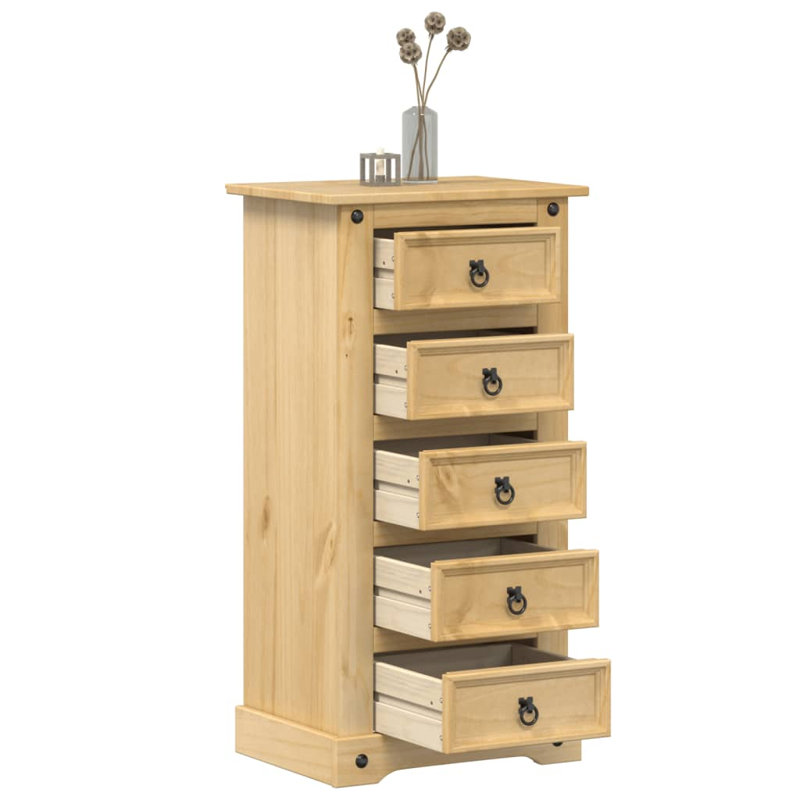 Yingst 53 cm W Bedside Table