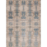 Pantheon Handmade Wool Damask Area Rug