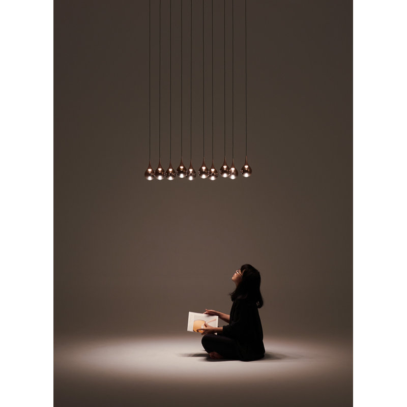 Paopao 10 - Light Pendant, Copper