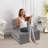 Foldable Foam Padded Sofa Bed-1390230465