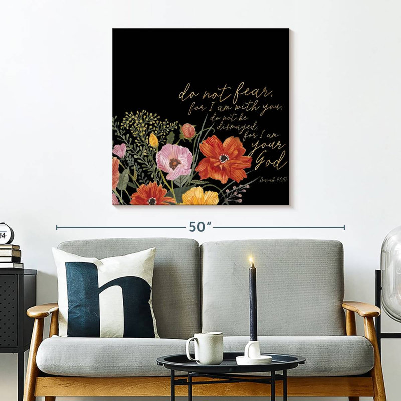 Floral Faith I, 30" H x 30" W