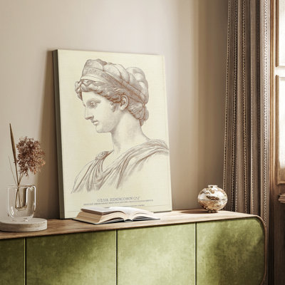 «WOMEN Series» - Toile tendue avec châssis de qualité supérieure - Prêt à être accroché