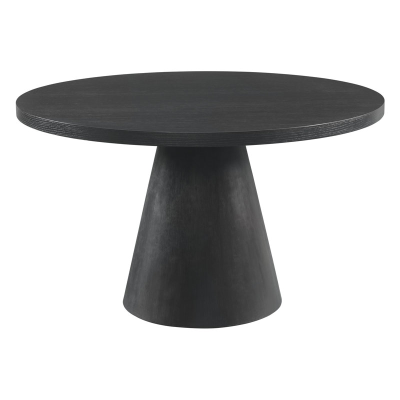 Table de salle à manger ronde Emberly, Gris