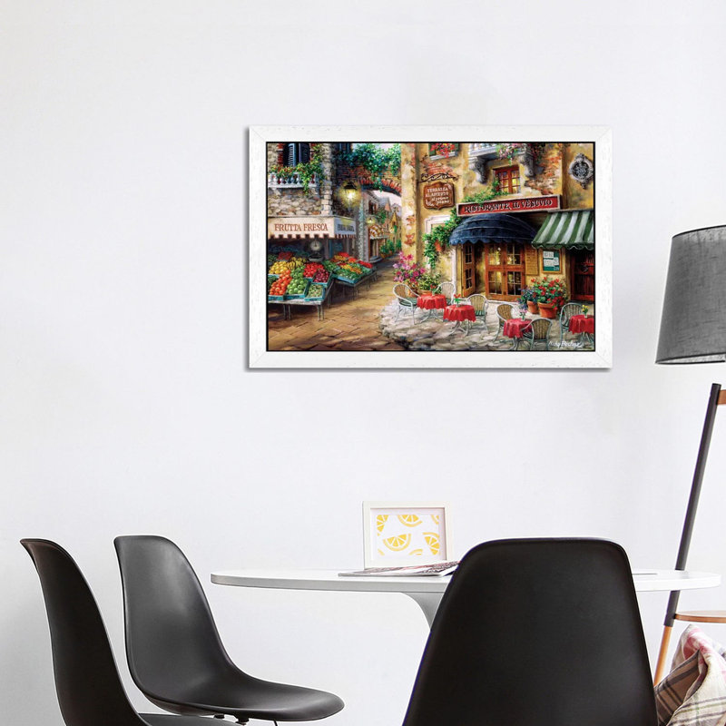 Buon Appetito - Wrapped Canvas Print, 101.6 cm H x 66.04 cm W x 1.91 cm D, White Framed