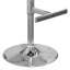 Batty Swivel Upholstered Adjustable Height Counter Stool with Metal Frame-15848400