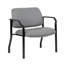 Chaise d'invité Theo XL, vinyle antimicrobien gris, 500 lb-118318946